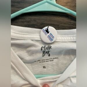 The Little Milk Bar - Mind Your Own T*** Crop Top, size XL. Never worn, NWT